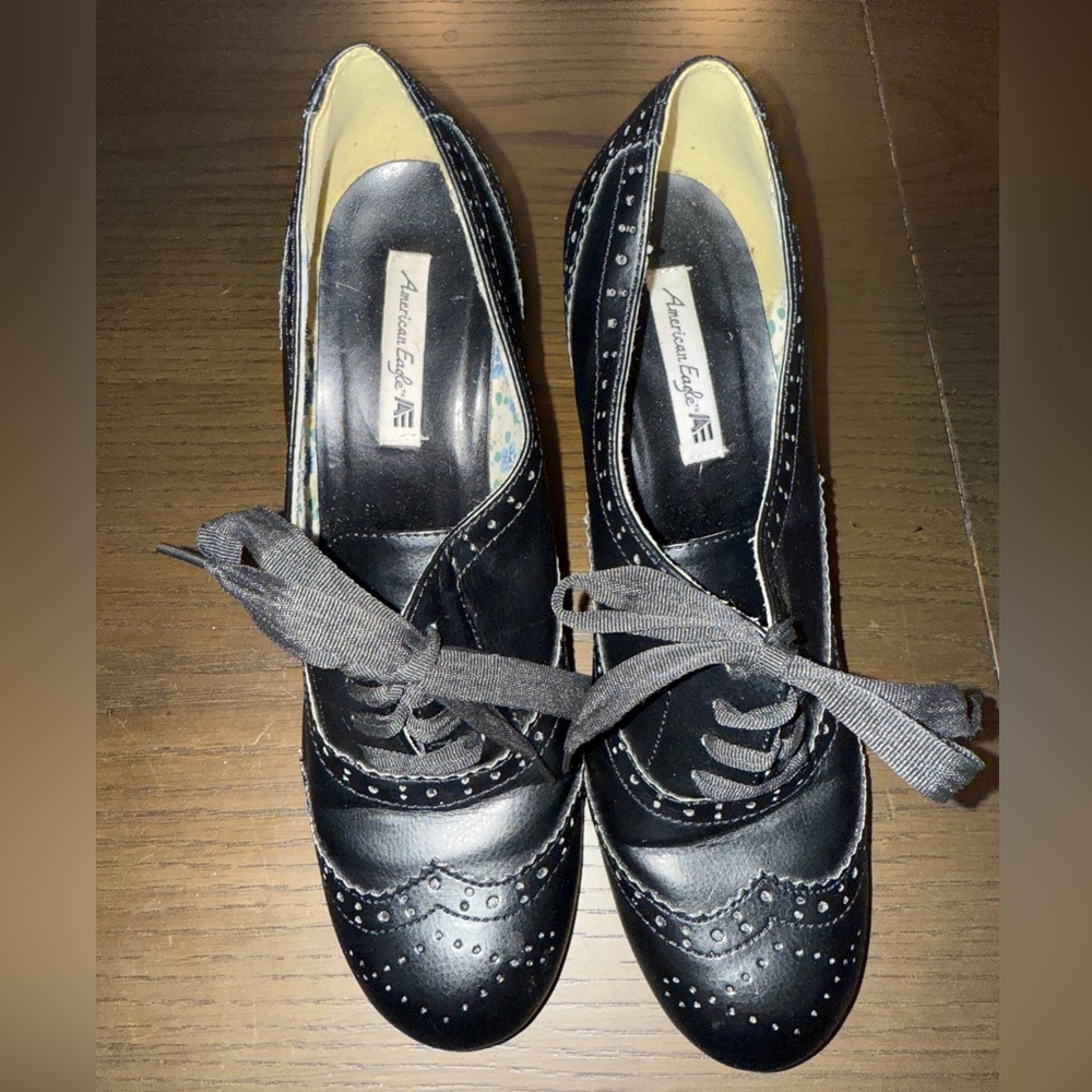 American Eagle Outfitters Women's Black Heels